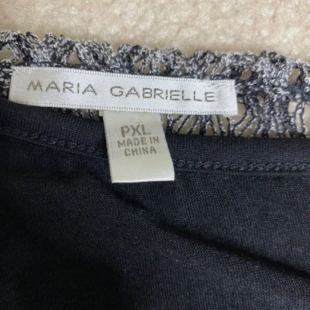 Maria Gabrielle Lace Lined Top - Picture 4 of 5